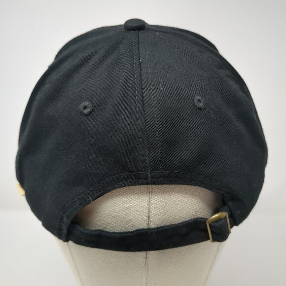 Crumbl Slideback Baseball Cap Black One Size Adjustable 6 Panel Vented Holes - Picture 6 of 8